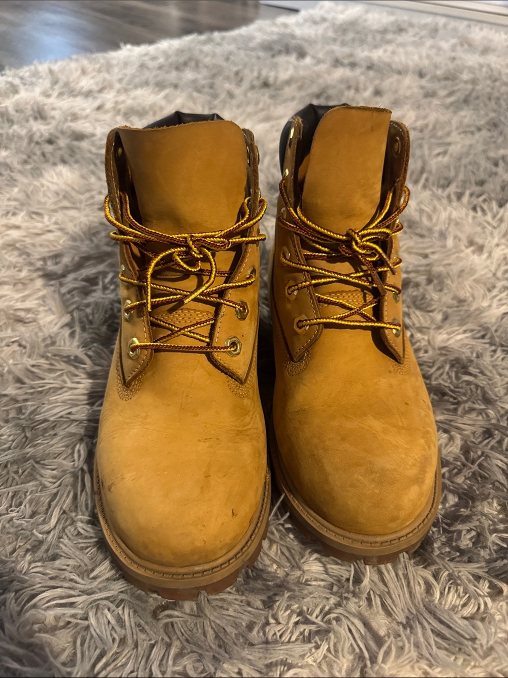 Timberland Men’s/Women's Wheat Tan Nubuck Lace-Up Ankle Boots